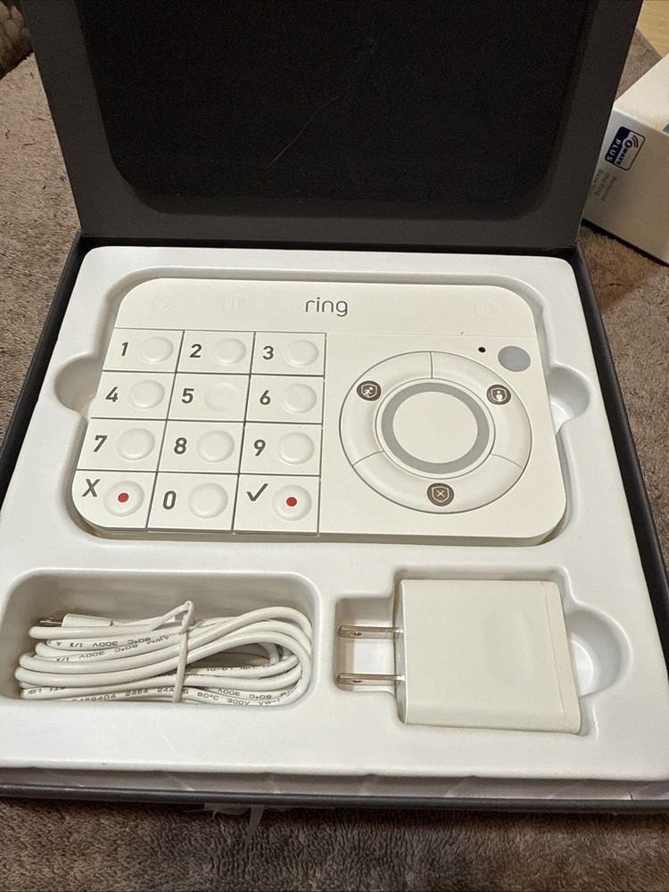 Ring Alarm 1st Generation White Additional Home Security Wireless Keypad
