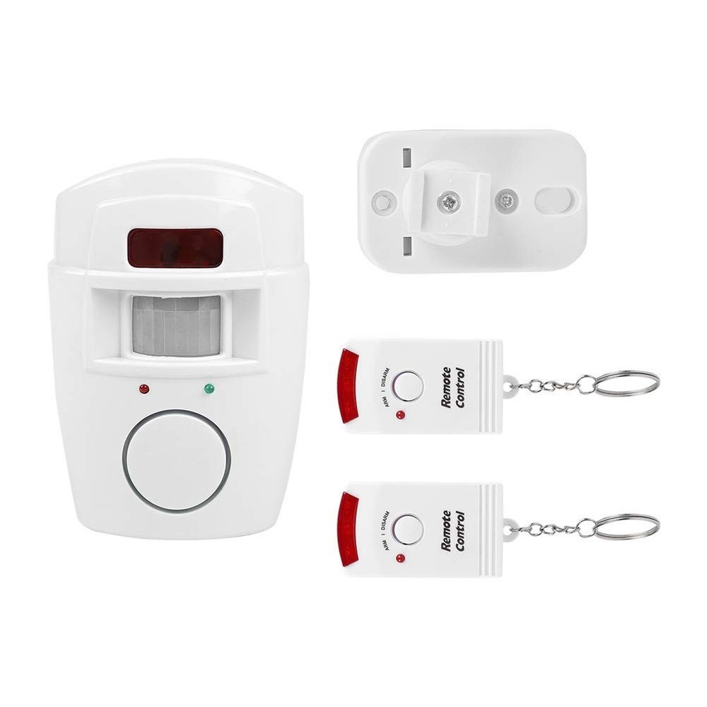 Motion Sensor Alarm, PIR Detector Security Alarm System default