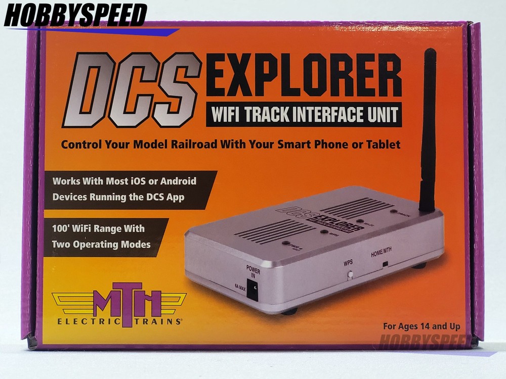 MTH DCS EXPLORER TRACK INTERFACE UNIT WiFi app control PROTO 2/3 MTH50-1035 NEW