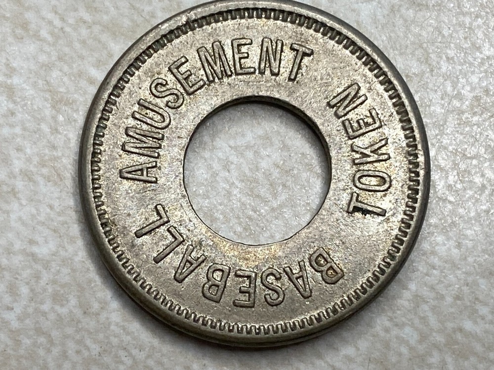 Baseball Amusement Arcade Trade Slot Token T4373