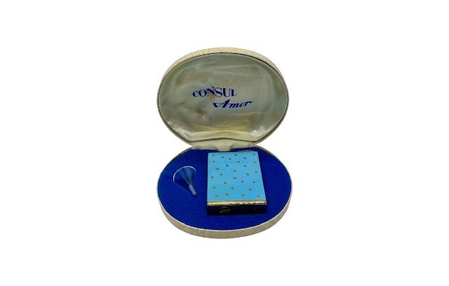 Vintage c. 1950's Consul Amor Perfume Atomizer in Carry Case