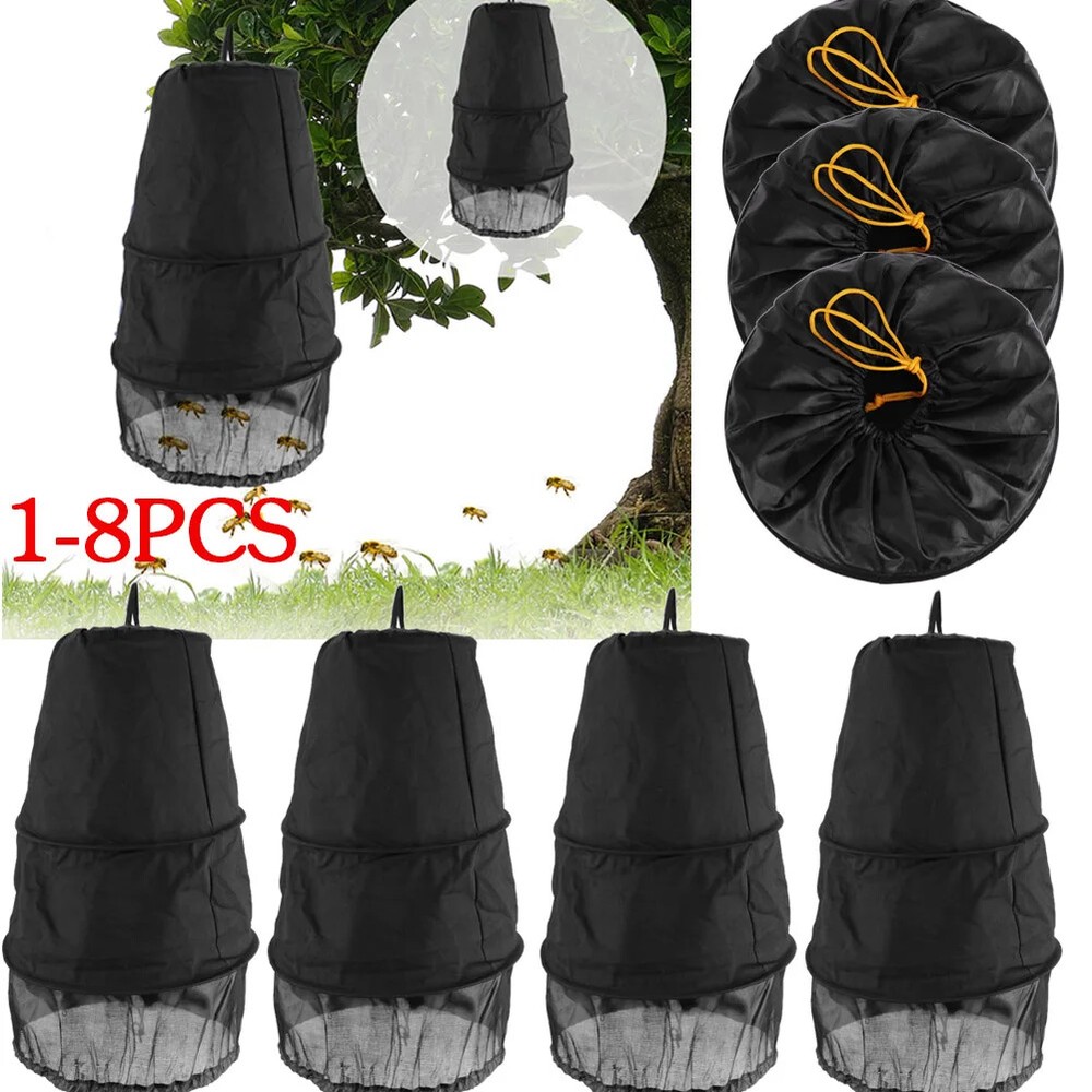 3 Layers Bee Recruit Cage Honeycomb Beekeeping Tool Cage Canvas Thickened