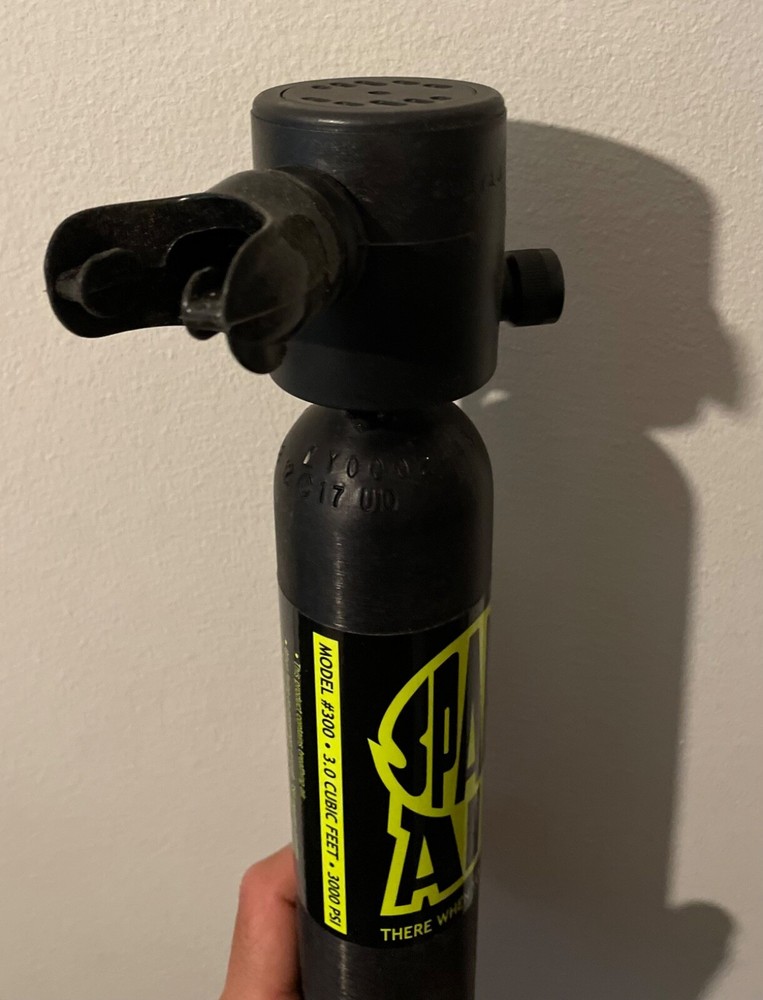 spare air scuba tank