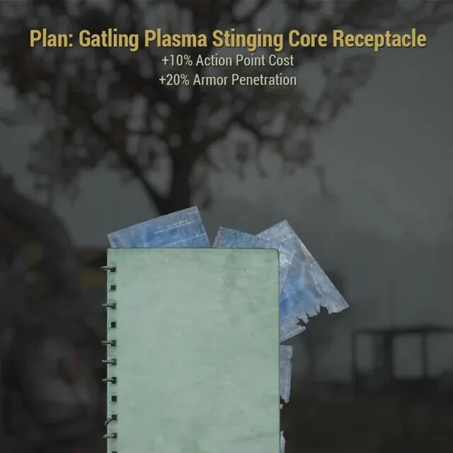 Xbox Gatling Plasma Stinging Core Receptacle Plan