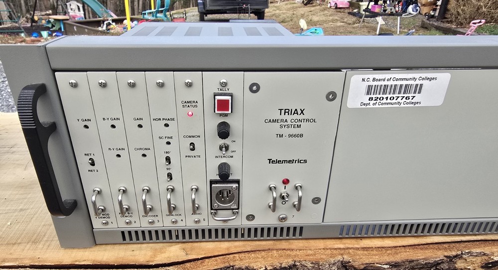 Telemetics Triax Camera Control System