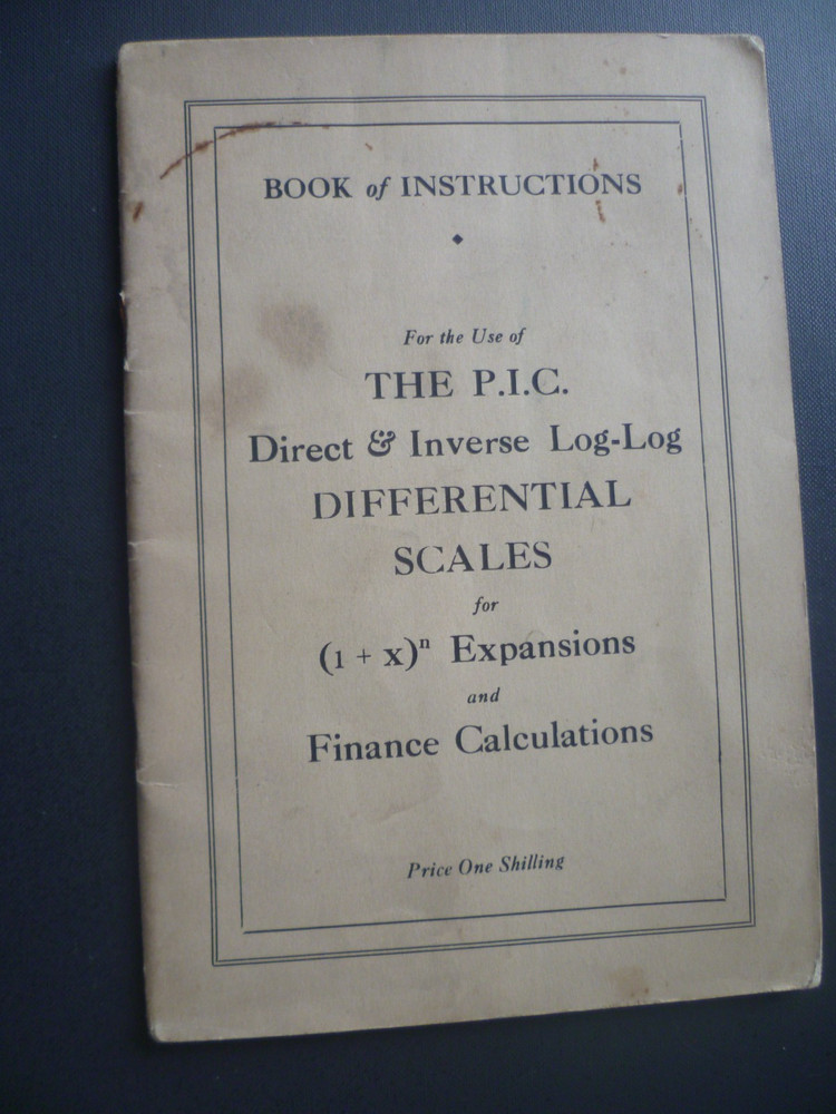Four Vintage Handheld Engineers Calculators / Gauges plus Related Paraphernalia