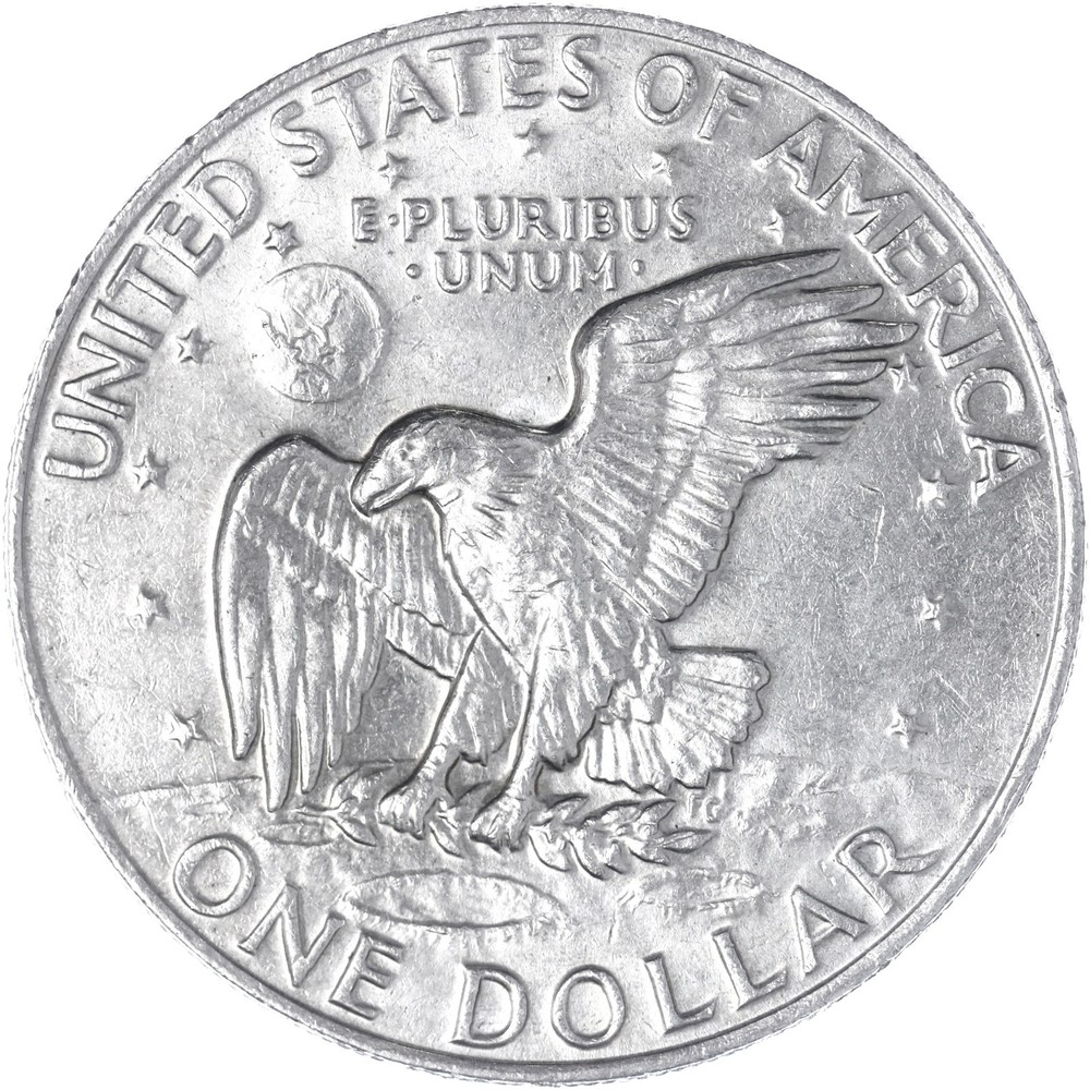 1977 (P) Eisenhower Dollar AU Ike