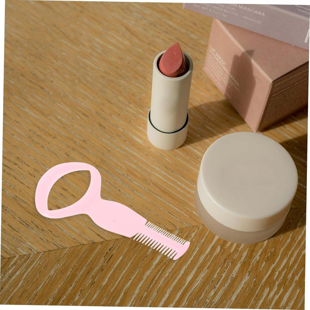 3-in-1 Mascara Applicator Guide and Eyelash Comb Tool for Precise Makeup
