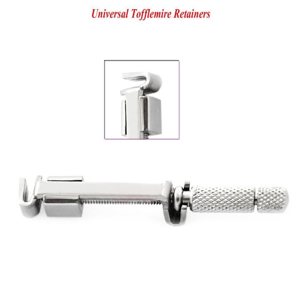 Universal Tofflemire Retainer Amalgam Placement Matrix Support Molding Set New