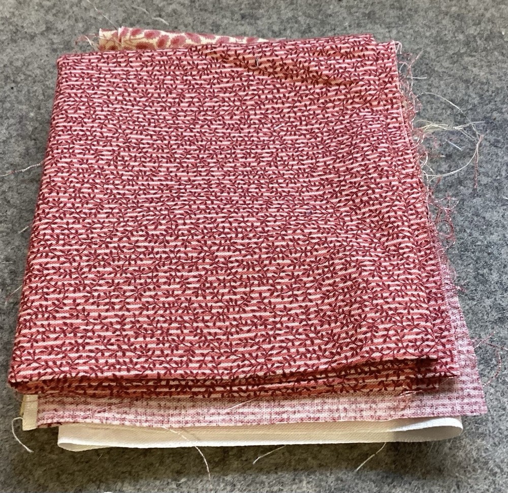 Five Pink Tone Fat Quarters