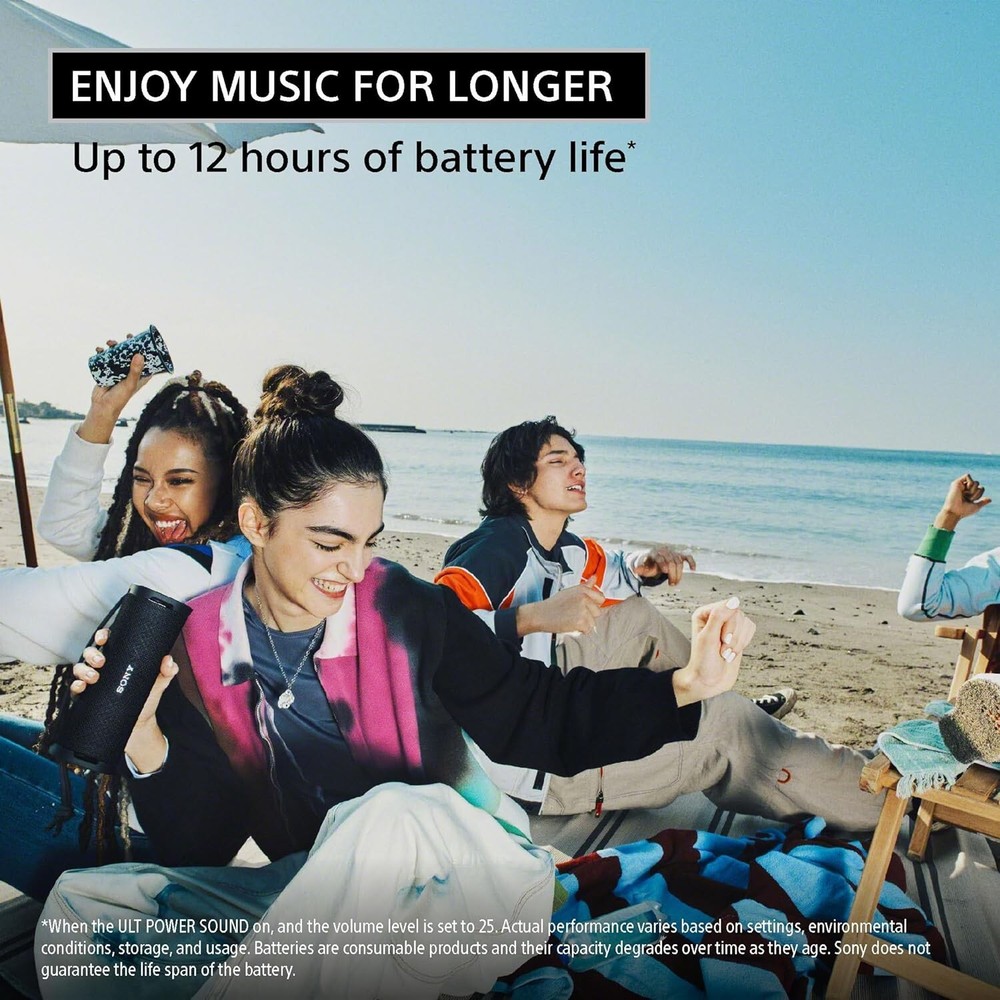Sony ULT Field 1 Wireless Portable Bluetooth Speaker (Orange)