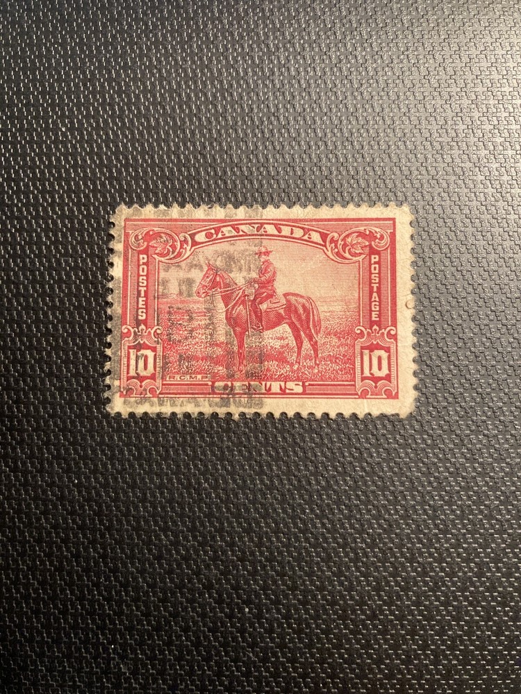 Canada Scott 10 Cent RCMP Postage Stamp Used