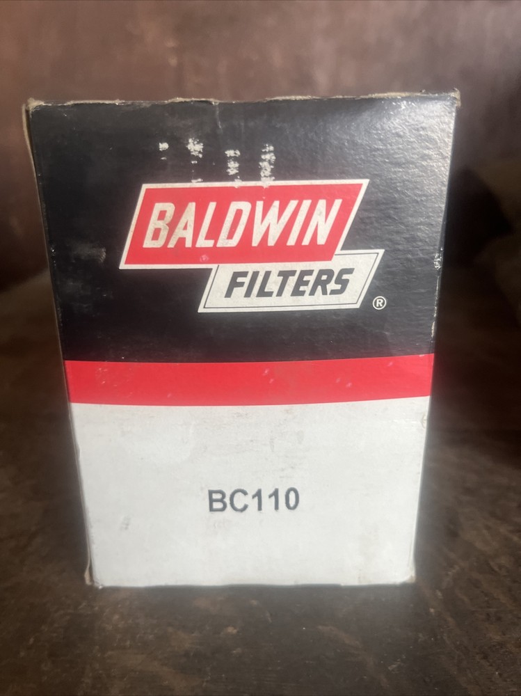 NOS BALDWIN FILTER BC110 Fuel Filter