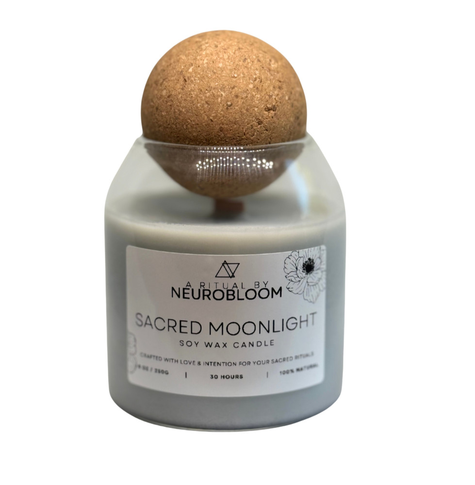 Sacred Moonlight Candle – Intention Setting & Rituals | Neurobloom