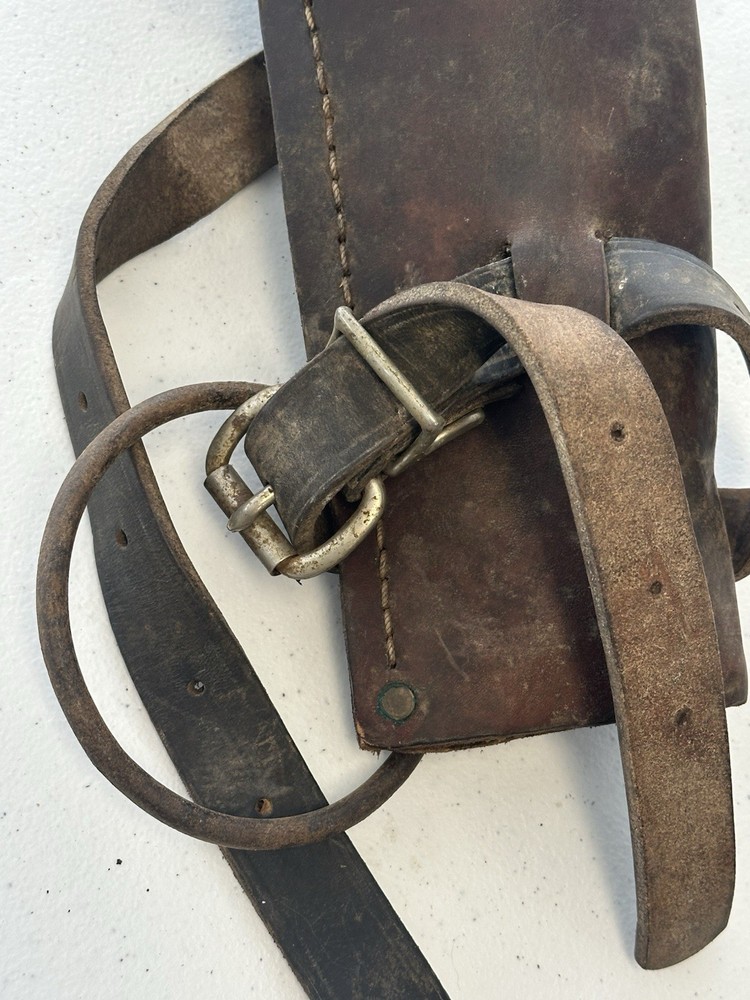 vintage US army saddle scabbard or holster