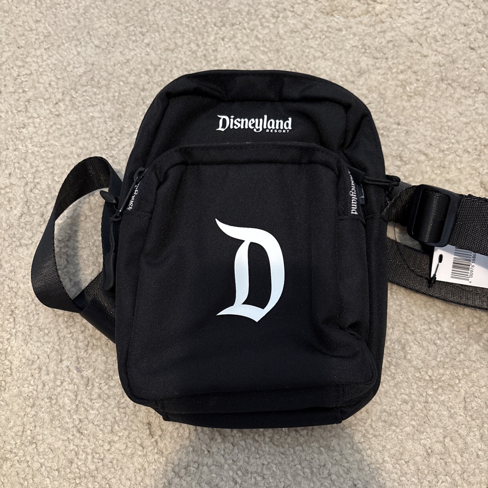 Disneyland Resort BLACK Crossbody Bag New 2025 Disney