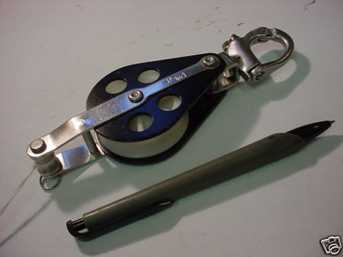 SCHAEFER 504-19 SWIVEL SNAP BLOCK W/ BECKET