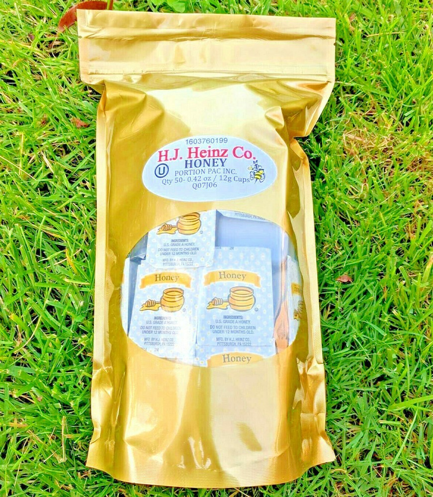 HEINZ HONEY SINGLE SERVE 2 Pack 100 Packets Total KOSHER PLEASE READ DESCRIPTION