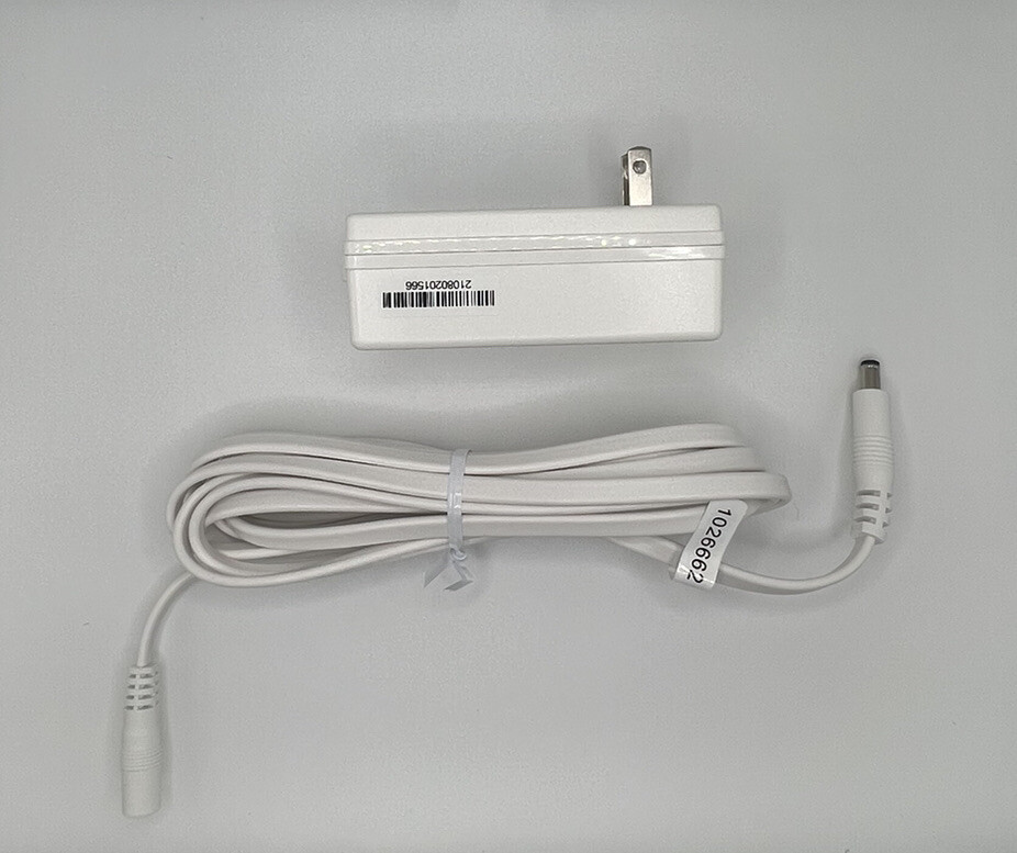 Hunter Douglas 10FT 18V Power Cable ONLY— DC Plug-In PowerView