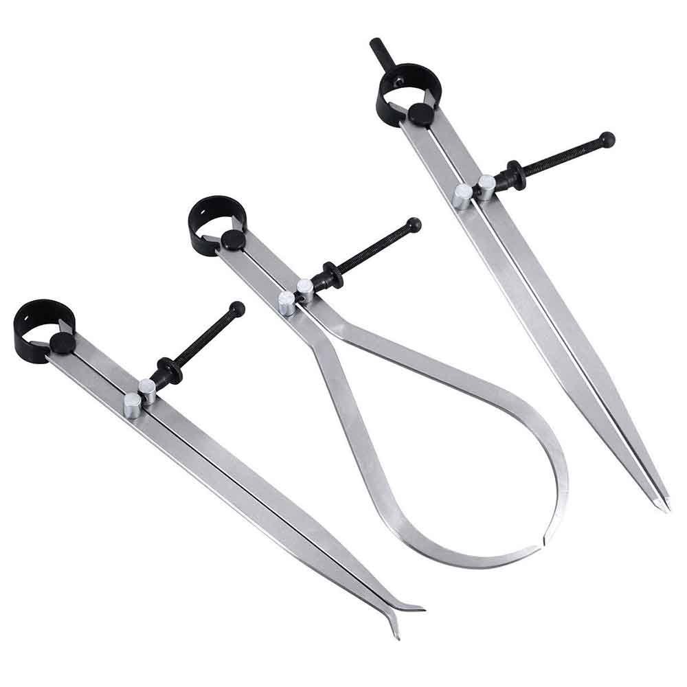 19053C 3 Pieces 8-Inch Spring Caliper / Divider Set