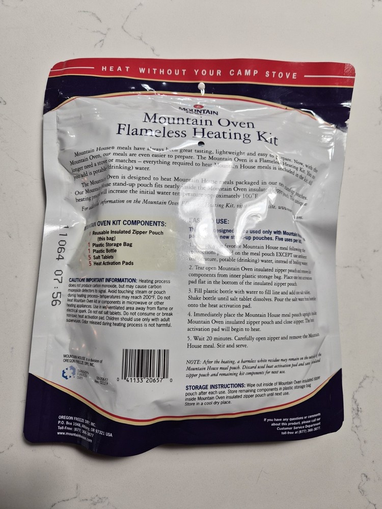 Mountain Oven Flameless Heating Kit