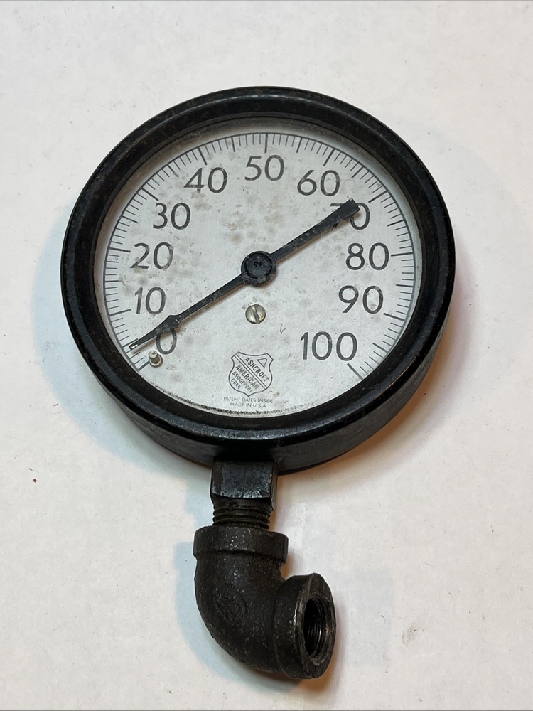 Ashcroft American Pressure Gauge Used