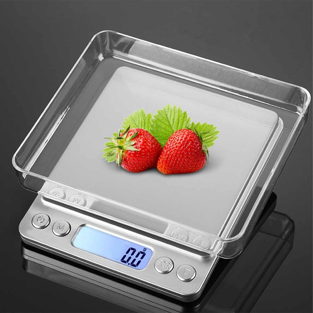 0.1G Precision LCD Digital Scale 3000G For Baking Weighing Kitchen Scale