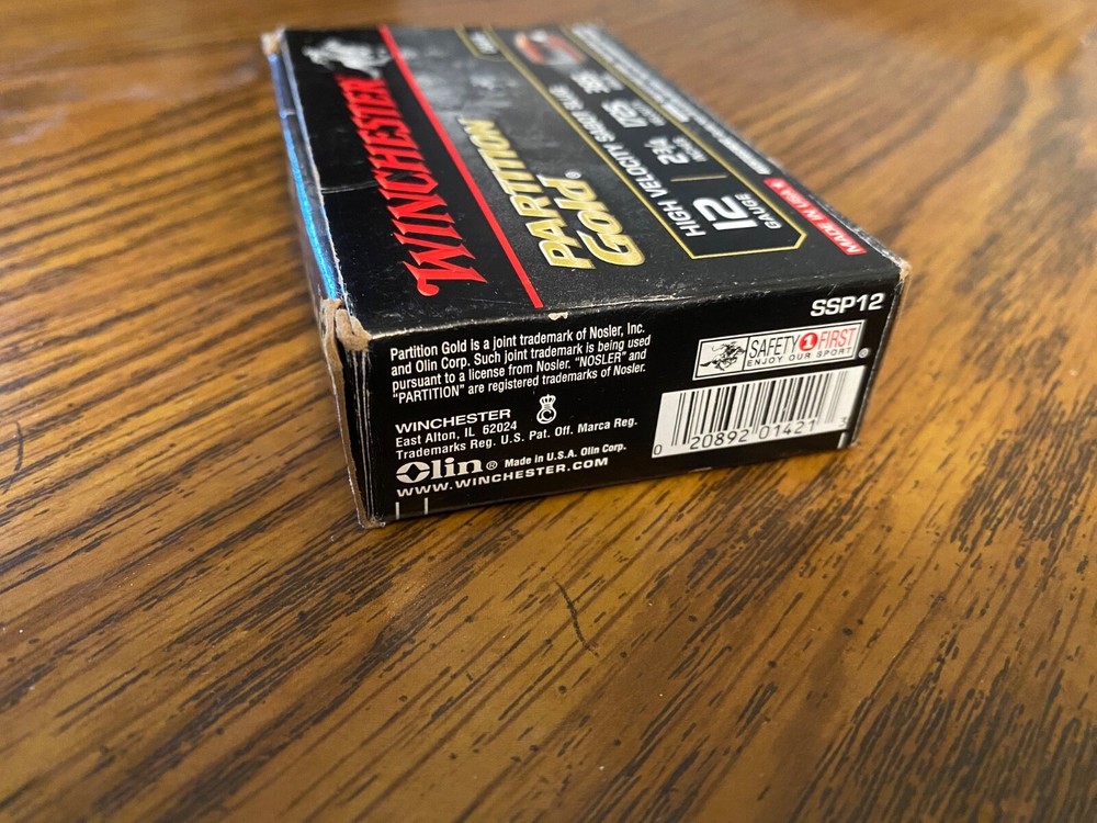 winchester empty shotshell box