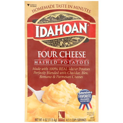Idahoan Four Cheese Mashed Potatoes