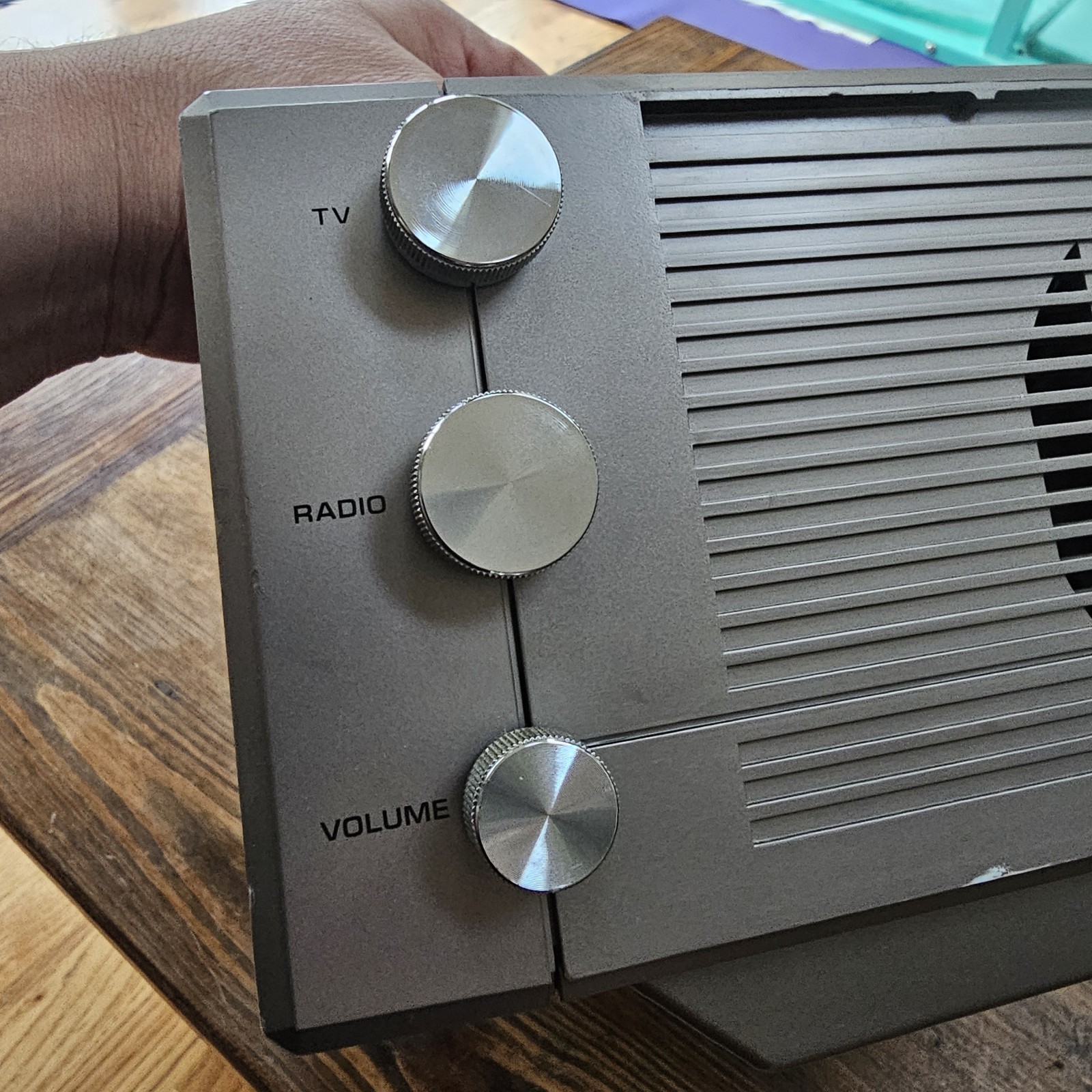 Spacemaker Kitchen Companion GE TV/Radio 5” B&W FM/AM 7-7150 Original Box Clean