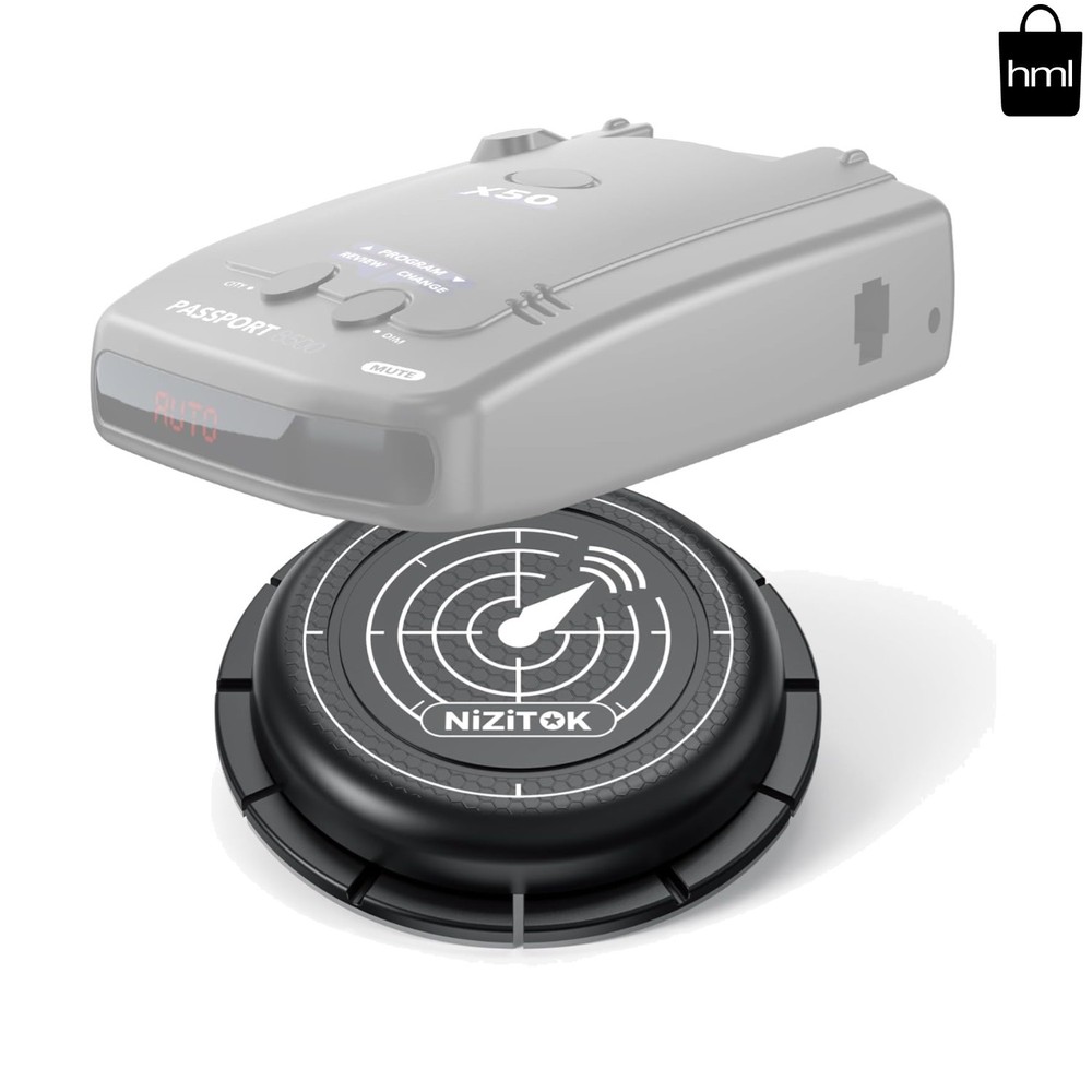 Adjustable Radar Detector Mount with N52 Magnets for Dashboards