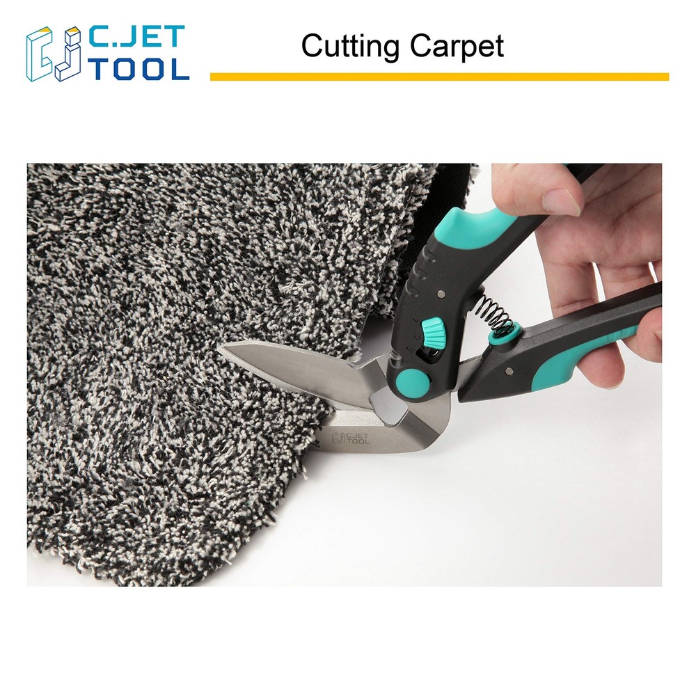 10" Heavy Duty Scissors Carpet Cutter Industrial Scissors Multipurpose Scissors