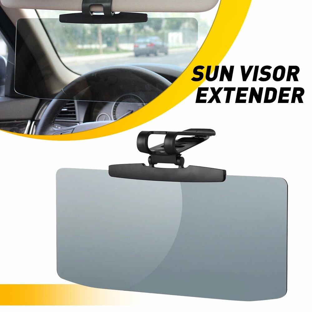 Car Shade For Sun Extend Visor Shield Anti Glare Extension Driving Universal EOA