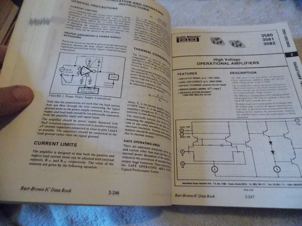 BB BURR BROWN Data Book 1989 PRODUCT DATABOOK Integrated Circuits Volume 33