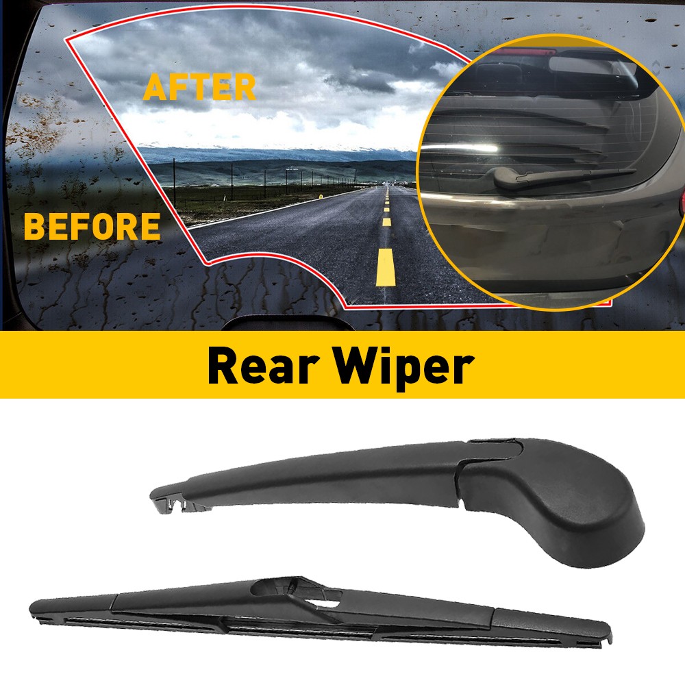 Rear Wiper Arm & Blade For 2012-2018 Ford hatchback Focus Back Windshield Wiper