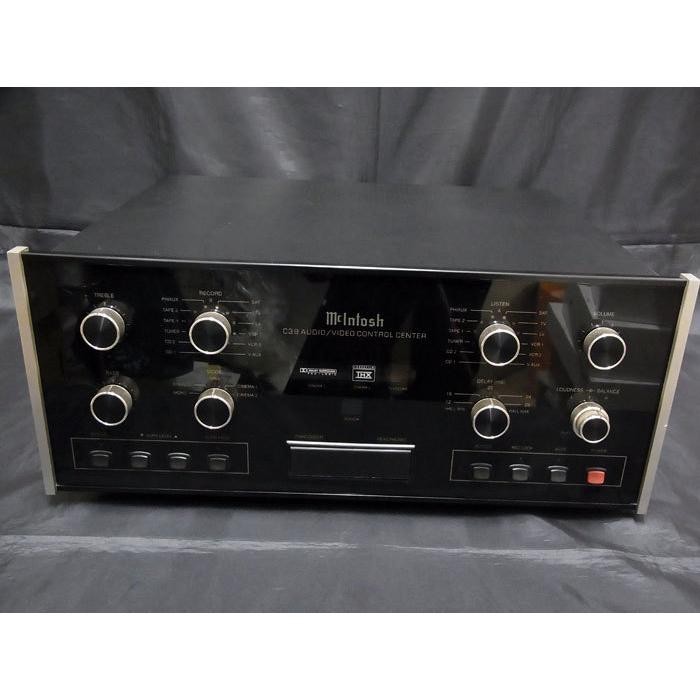 McIntosh C39 AUDIO / VIDEO CONTROL CENTER PREAMPLIFIER Tested Working