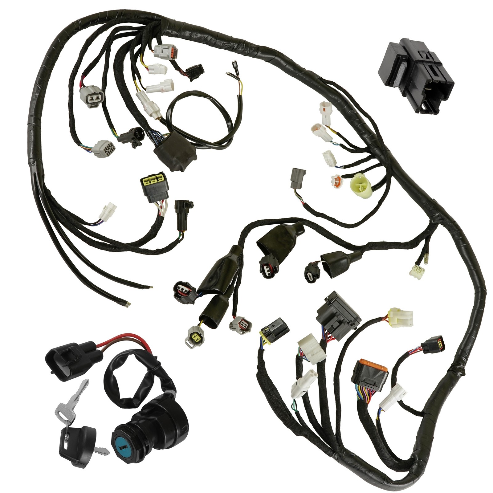 Wiring Harness Switch Key Relay For Yamaha Raptor 700 700R YFM700R 2013-2014