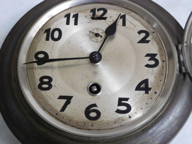 Rare Antique Junghans Marin Ship Clock Operation confirmed