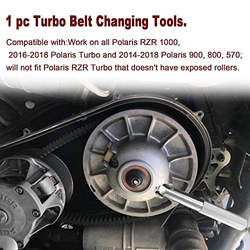 Belt Changing Tools Belt Replacement Tools Clutch Removal Wrench Tool Silver