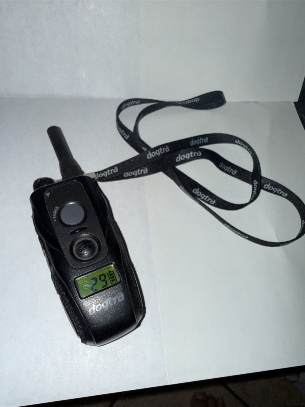 Dogtra 280C Black Remote Dog Trainer Static/Shock Control Transmitter for Collar