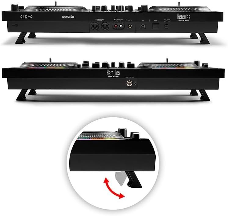 DJControl Inpulse T7: Lightweight Motorized DJ Controller with RGB Pads & STEMS