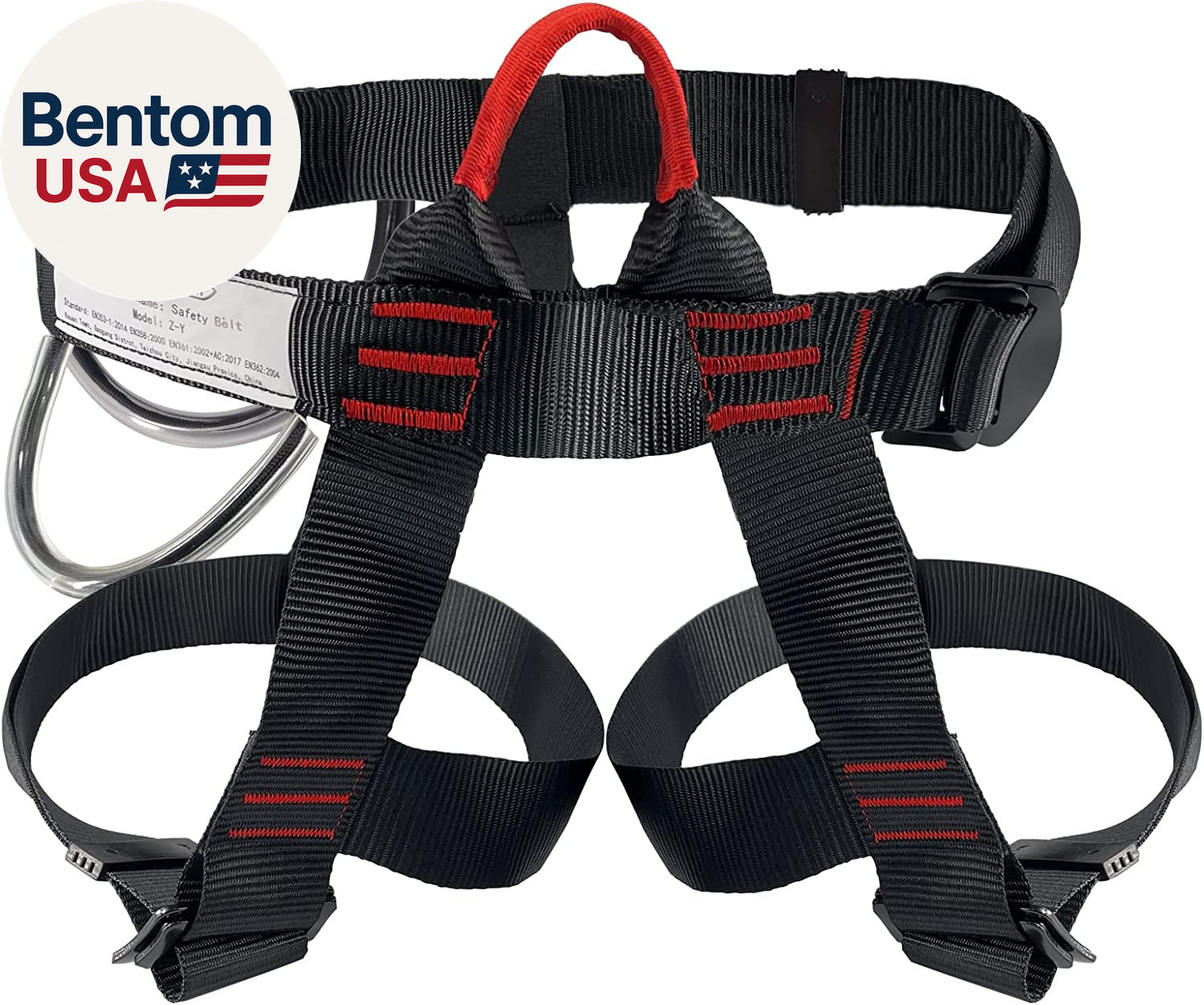 Climbing Harness, Mountaineering Rock Climbing Harness, Half Body Harness for Ra
