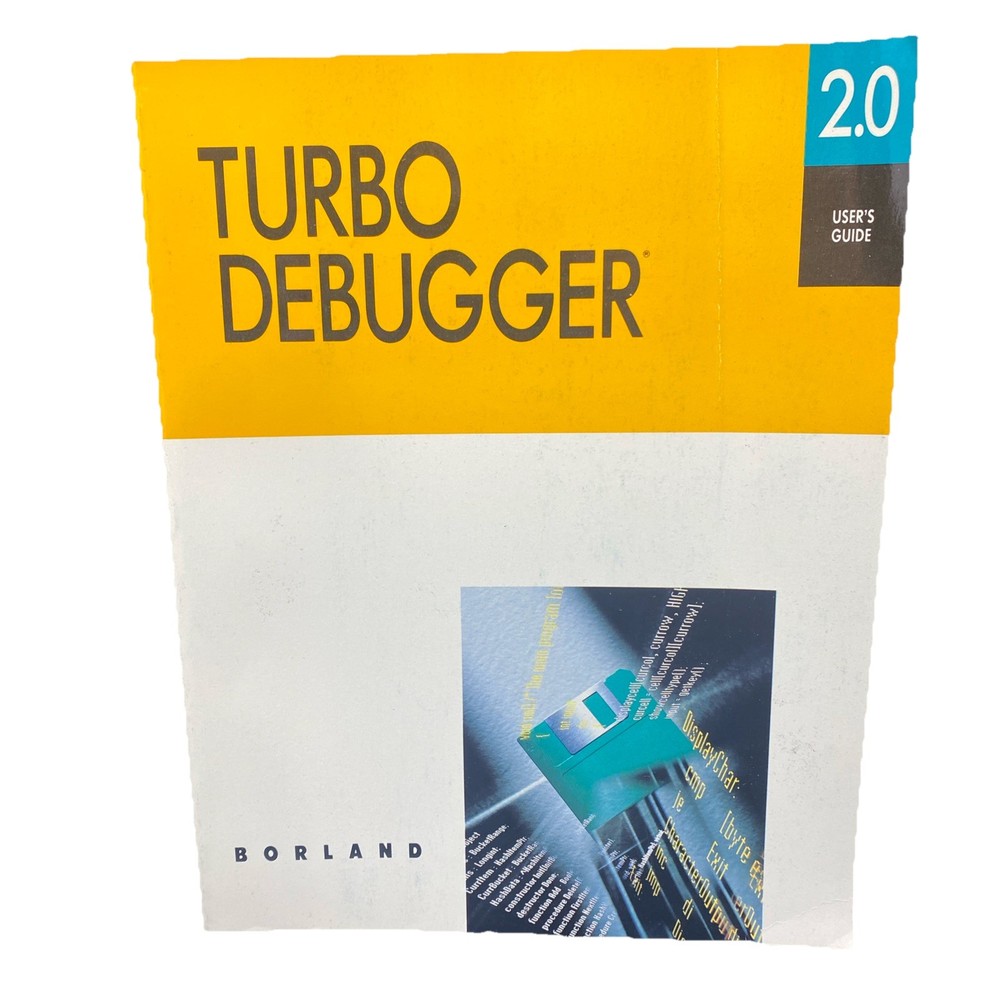 Borland Turbo Assembler 2.0, Debugger 2.0, Profiler 1.0, Pascal 5.5 Books