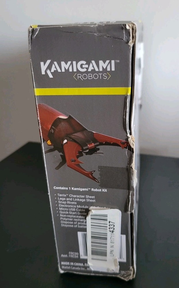 New Kamigami Robots- TERRIX Robot Programmable Robot Play Toy See Desc