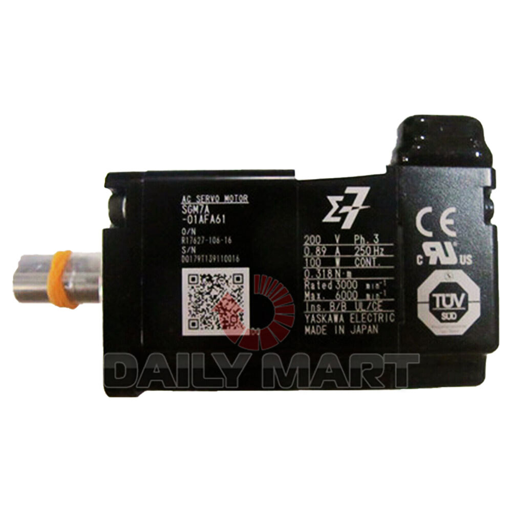 New In Box YASKAWA SGM7A-01AFA61 Servo Motor