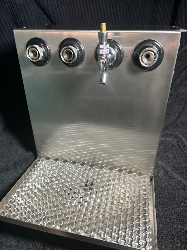 Draft beer tower dispenser