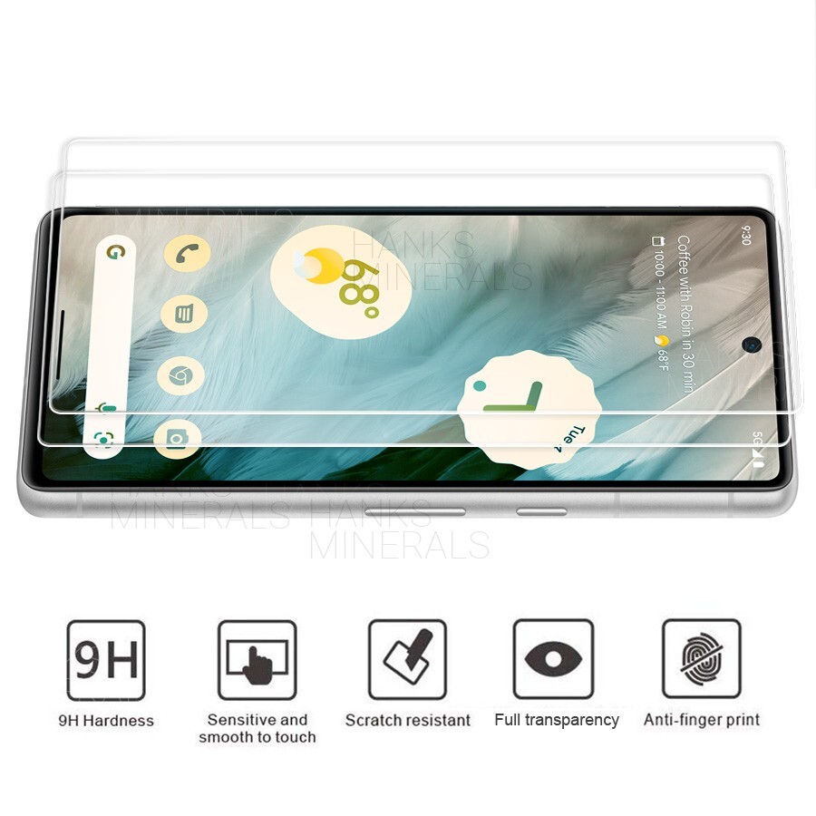 2-Pack For Google Pixel 7a Tempered Glass Premium Screen Protector