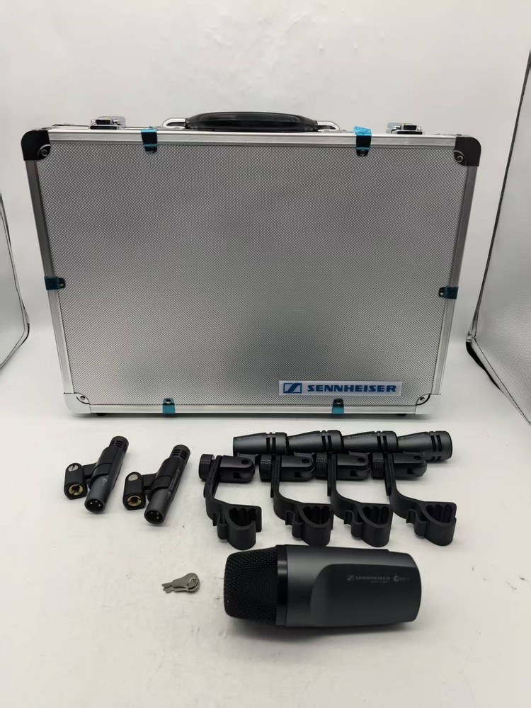 New Drum Kit 600 e600 Sennheiser Drum Mic Package with Case e602 e604 e614