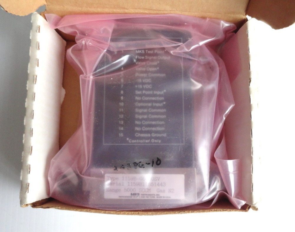 MKS 1159B-00050SV Mass-Flo Measurement and Control Mass Flow Controller