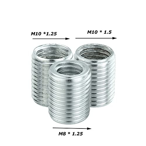 Automatic Shift Knob Adapter Aluminum Gear Shifter Handle Thread Screw Silver